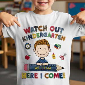 Cute Character Back To School Shirt - Personalized Gifts For Kids 02tgti270625 - Shirts - GoDuckee