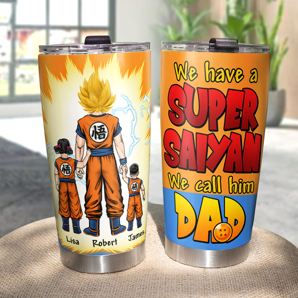 Personalized Gifts For Dad Tumbler 03htti020524hh Father's Day - Tumbler Cups - GoDuckee