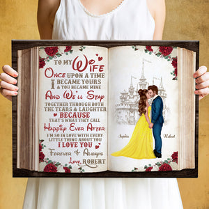 I Love You Forever & Always, Couple Gift, Personalized Poster, Couple Book Story Canvas Print 03HTTI181223PA - Poster & Canvas - GoDuckee