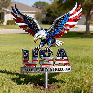 American Eagle Metal Sign - Personalized Gifts For Patriots 02qhti050326 - Metal Signs - GoDuckee