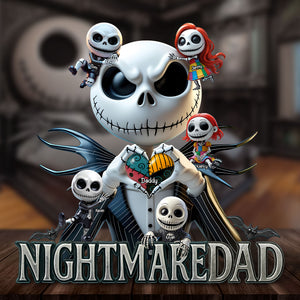 Nightmare Dad Plaque - Personalized Gifts For Dad 02nati120525 - Shaped Plaques - GoDuckee