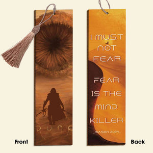 Personalized Gifts For Book Lovers Wooden Bookmark 01HUMH110324 - Bookmarks - GoDuckee