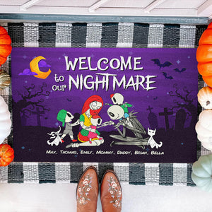 Horror Midnight Family, Personalized Doormat, Gifts For Family 03ACDT190823 - Doormat - GoDuckee