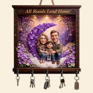 Custom Photo Acrylic Key Hanger - Gifts For Family 05tyti300326 - Key Hanger - GoDuckee