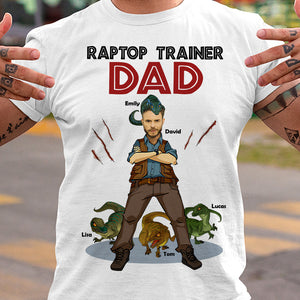 Dad The Best Trainer 07huti310523 Personalized Shirt - Upload Dad's Face Image - Shirts - GoDuckee