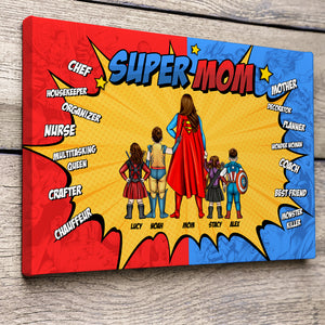 Mother's Day 01HULI020323TM Personalized Canvas Print - Poster & Canvas - GoDuckee