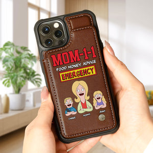Personalized Gifts For Mom Leather Flip Wallet Phone Case 061toti220325hg - Phone Case - GoDuckee