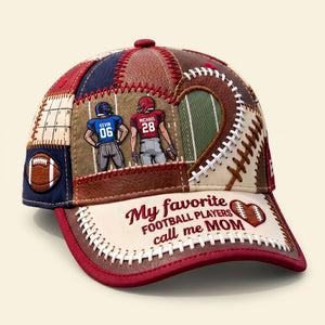 Best Football Parent Classic Cap, Personalized Gifts For American Foorball Dad & Mom 03QHTI230426 - Caps - GoDuckee