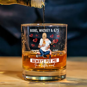 Personalized Gifts For Naughty Couple Whiskey Glass 02nati050225 - Whiskey Glass - GoDuckee