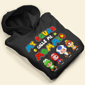 Personalized Gifts For Mother Shirt My Squad Calls Me Mommio 051HUTI240423 - Shirts - GoDuckee