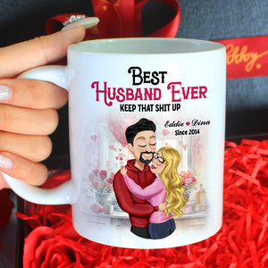 Husband Best Husband Ever 02qhti301123hh Personalized Coffee Mug - Coffee Mug - GoDuckee