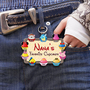 Personalized Gifts For Grandma Keychain 02ohti250225 - Keychains - GoDuckee