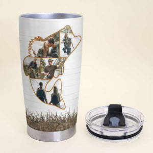 You Are The Rod To My Reel, Personalized The Love Of My Life Tumbler, Upload Photo Tumbler - Tumbler Cup - GoDuckee