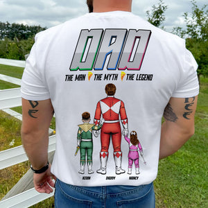 Power Dad Shirt - Personalized Gifts For Dad 04huti260525 - Shirts - GoDuckee