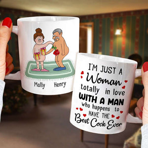 Best B**bs Ever, Personalized Funny Old Couple Mug 02NTDT040323HN - Coffee Mug - GoDuckee