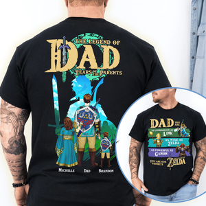 The Legend Of Dad Shirt Personalized Gifts For Dad 01HUHU050525HG - Shirts - GoDuckee