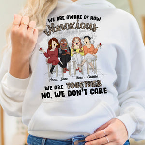 We Are Aware Of How Obnoxious Personalized Chubby Besties Shirt Gift For Friend - Shirts - GoDuckee