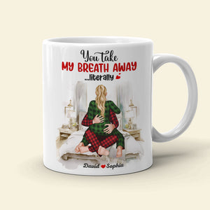 You Take My Breath Away White Mug Couple 03qhti151123hh - Coffee Mug - GoDuckee