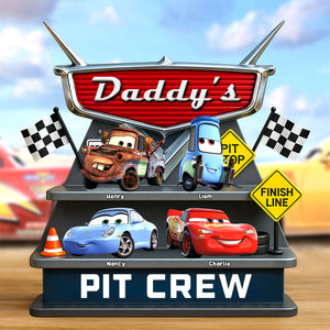 Car Dad Plaque - Personalized Gifts For Dad 02nati050525 - Shaped Plaques - GoDuckee