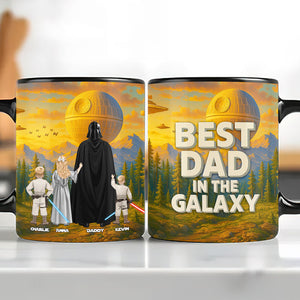 Galaxy Dad Coffee Mug - Personalized Gifts For Dad 01huti080525hg - Coffee Mug - GoDuckee