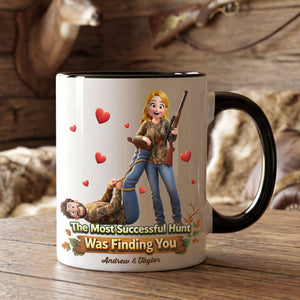 Hunting Couple Coffee Accent Mug - Personalized Gifts For Couple Coffee Mug 03HUTI200126HG - Coffee Mug - GoDuckee