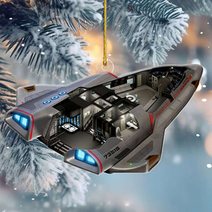 Gift For TV Series Lover, Personalized Acrylic Ornament, Isometric Room Ornament, Christmas Gift 01QHTI201123 - Ornament - GoDuckee