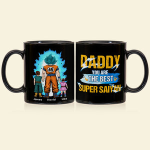 Daddy You Are The Best Personalized Mug BLM-05DNTI290523HH - Coffee Mug - GoDuckee