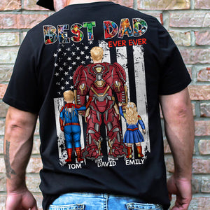 Best Family Dad Ever 01ACDT150523TM Personalized Family Shirt Sweatshirt Hoodie, Happy Father's Day Gift - Shirts - GoDuckee