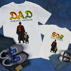 Magic Family Dad Mom And Kids 05HUDT140523TM Personalized Magic Shirt - Shirts - GoDuckee