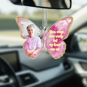Memorial Car Ornament - Custom Photo Gifts For Loved Ones 01nati260625 - Ornament - GoDuckee