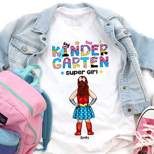Super Girl, Gift For Kid, Personalized Shirt, School Kid Shirt, Summer Gift 04HTTI290623TM - Shirts - GoDuckee