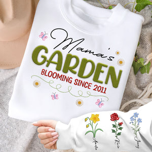 Personalized Gifts For Mom Shirt Embroidered Birth Months Flowers 05kati240325 - AOP Products - GoDuckee