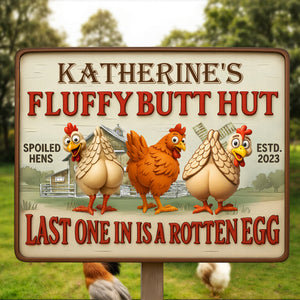 Personalized Funny Gifts For Farmers Metal Sign 01ohti110425 Chicken Lovers - Metal Signs - GoDuckee
