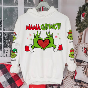 Gift For Family, Personalized 3D Shirt, Christmas Green Monster Family Shirt, Christmas Gift 05NATI290823 - AOP Products - GoDuckee
