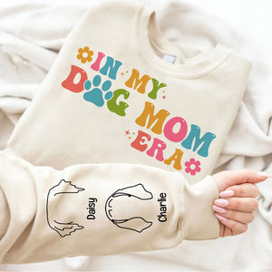 In My Dog Mom Era, Gift For Dog Lover, Personalized Shirt, Dog Lovers Shirt - AOP Products - GoDuckee