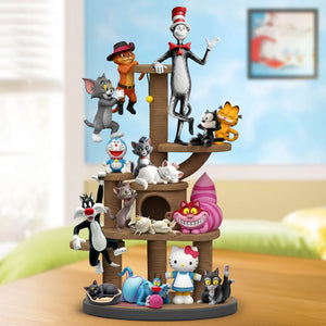 Pop Culture Cats Plaque - Personalized Gifts For Cat Lovers 03qhti300525 - Shaped Plaques - GoDuckee