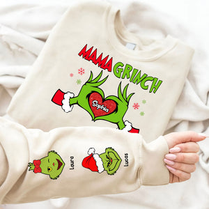 Gift For Family, Personalized Shirt, Green Monsters Family Kids Shirt, Christmas Gift 03NATI190923 - AOP Products - GoDuckee