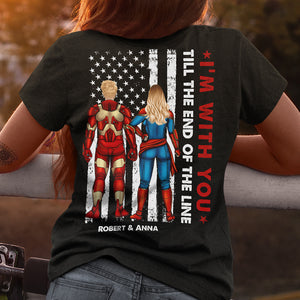 Couple 05HULI260423TM Personalized Shirt - Shirts - GoDuckee