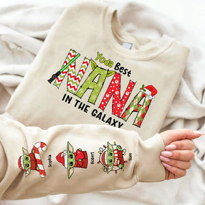 Best Family In The Galaxy, Gift For Family, Personalized Shirt, Alien Kid Shirt, Christmas Gift 03HUTI141023 - AOP Products - GoDuckee