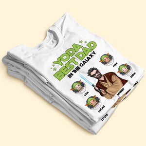 Best Dad In The Galaxy 03HUTI050523 Personalized Shirt - Shirts - GoDuckee