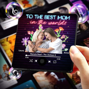 Custom Music & Photo Gifts For Mom Fridge Magnet 04kati050225 - Fridge Magnet - GoDuckee