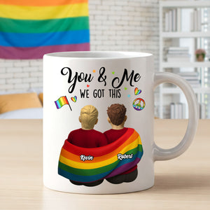 LGBT Couple Mug - Personalized Gifts For Couple 03toti290525 - Coffee Mug - GoDuckee