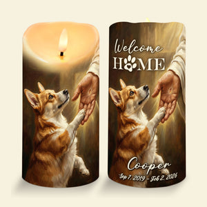 Heaven Dog LED Candle - Custom Photo Gifts For Dog Lovers 03qhti270326 - Led Candle - GoDuckee
