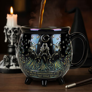 Witch Descendants Cauldron Mug, Personalized For Witch Lovers 01qhti200825 - Cauldron Mug - GoDuckee