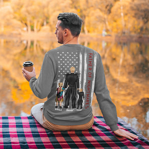 Father's Day Gift 03QHDT260423TM Horror Personalized Shirt Sweatshirt Hoodie - Shirts - GoDuckee