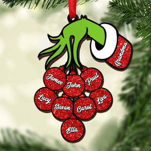 Christmas Gift For Family 04HUDT250823 Personalized Wood Ornament - Ornament - GoDuckee