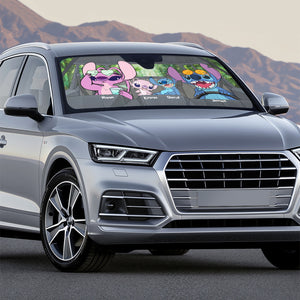 Personalized Gifts For Family Windshield Sunshade 01ohdc140624 - Doormat - GoDuckee