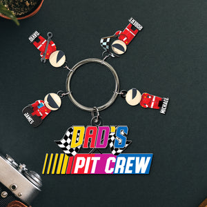 Personalized Gifts For Dad Tag Keychain 01OHDC030624 - Keychains - GoDuckee