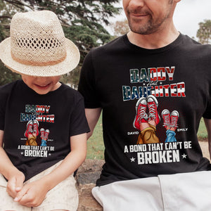 Personalized Dad Shirt A Bond That Can't Be Broken - GRER2005 - Shirts - GoDuckee