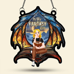 Personalized Gifts For Book Lover Suncatcher Ornament Fantasy Book 014xqti060125pa - Ornament - GoDuckee